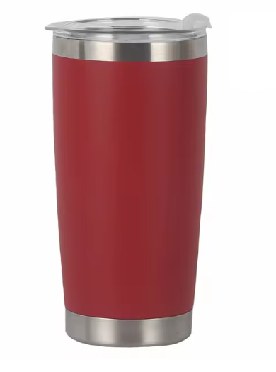 20oz Stainless Steel Vacuum Insulated Tumbler Double Wall Thermos Travel Car Mug Water Coffee Cup for Ice Drink & Hot Beverage