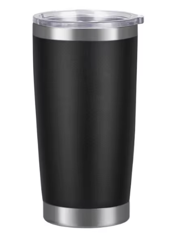 20oz Stainless Steel Vacuum Insulated Tumbler Double Wall Thermos Travel Car Mug Water Coffee Cup for Ice Drink & Hot Beverage