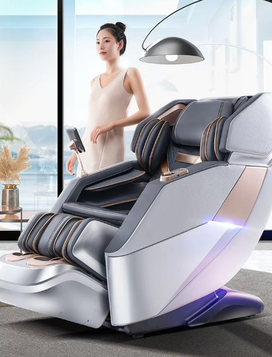 Hot Sell Full Body Massage Chair Luxury 4D Zero Gravity Shiatsu Electric Heating SL Track Massage Chair