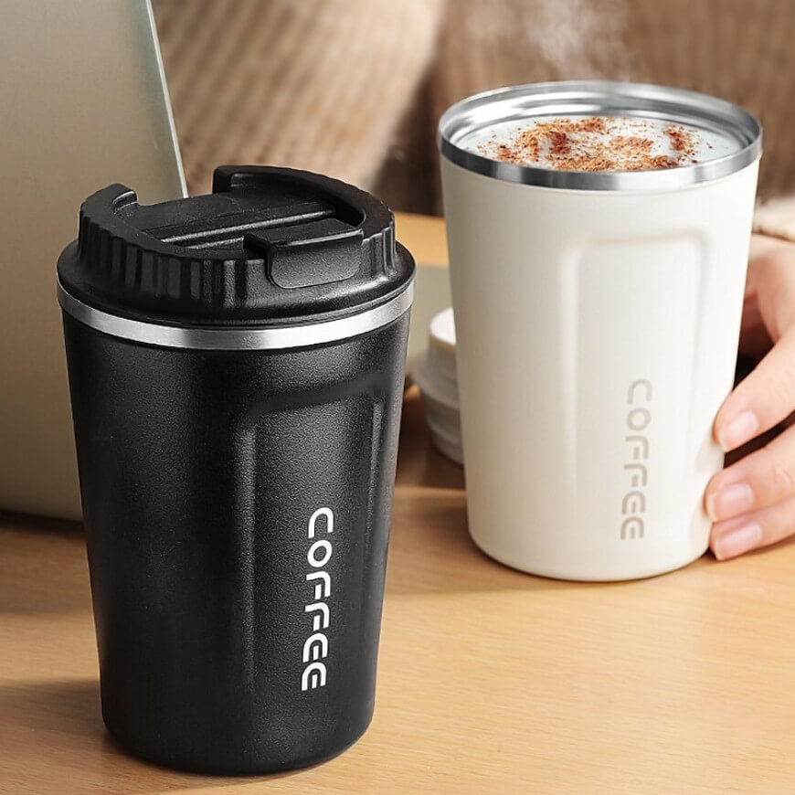 510ML Heat Preservation Coffee Mug Stainless Steel Travel Portable Mug Coffee Milk Cup Vacuum Flasks Thermo Cup